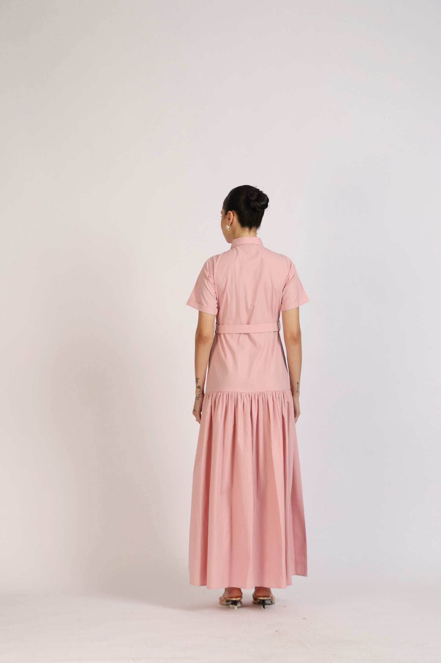 Teardrop Neck Dress