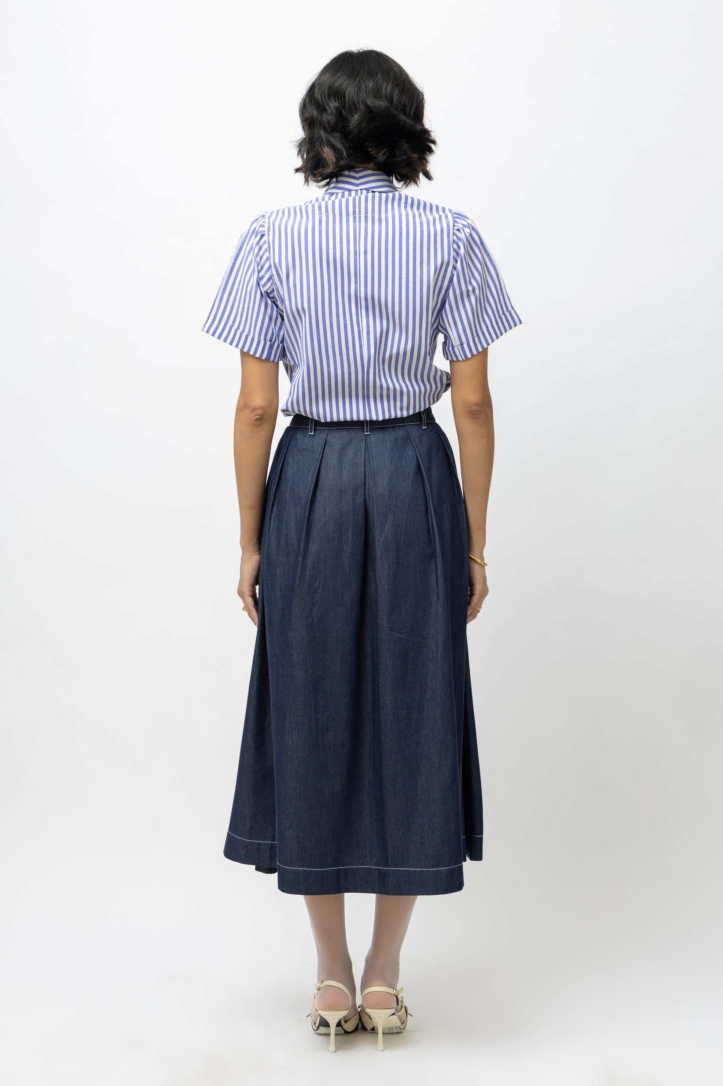 Stitchline Skirt Denim
