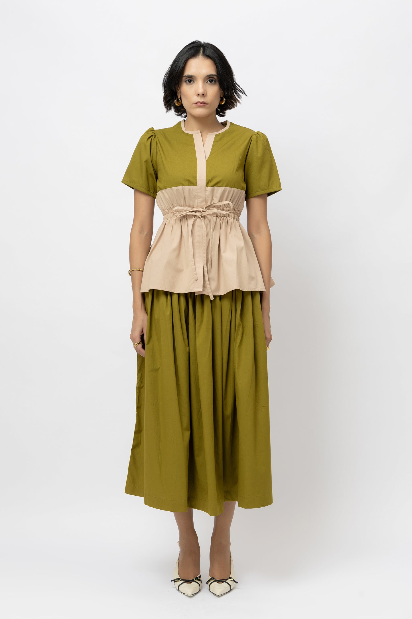 Easy Elastic Skirt Set