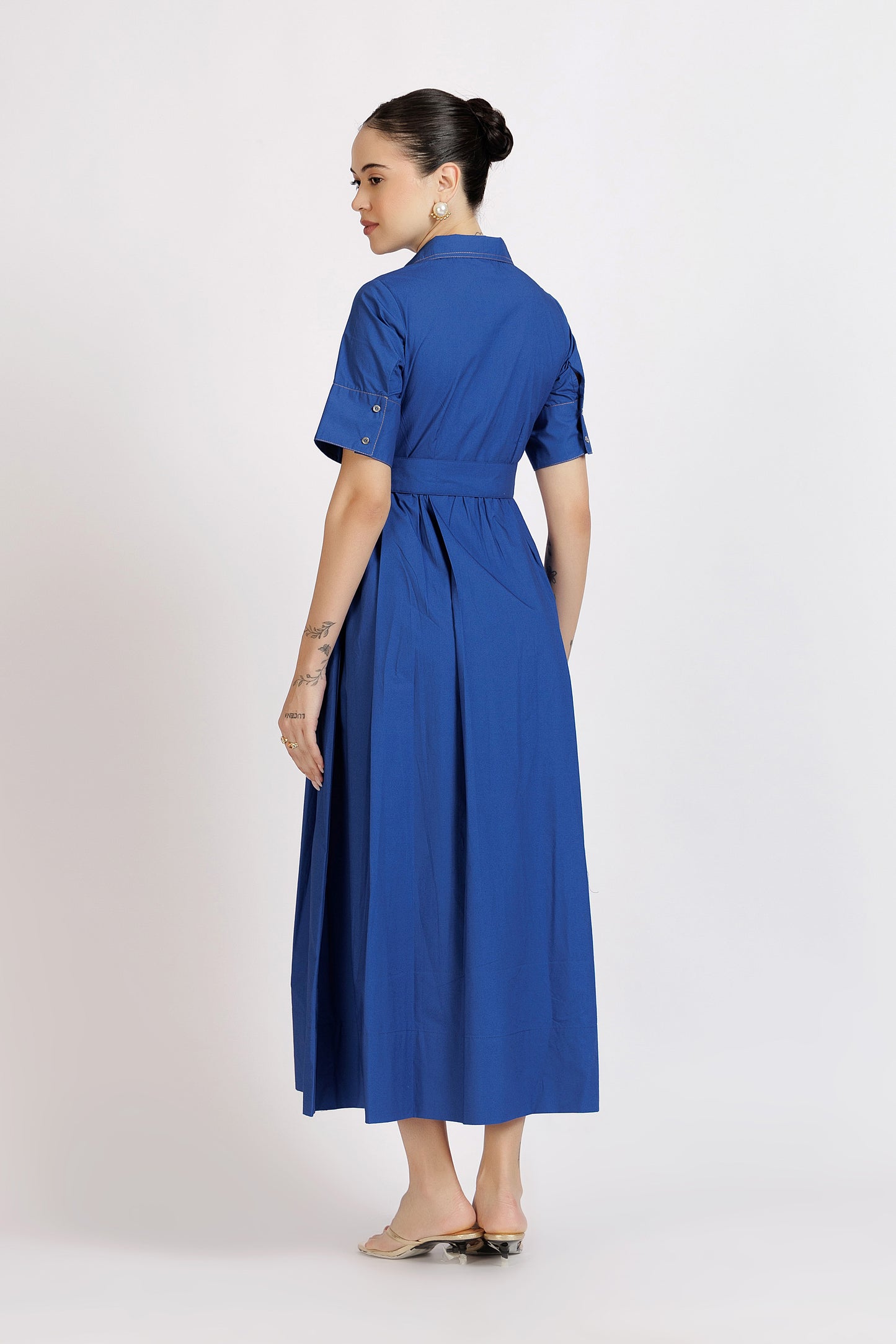 Bold Blue Dress