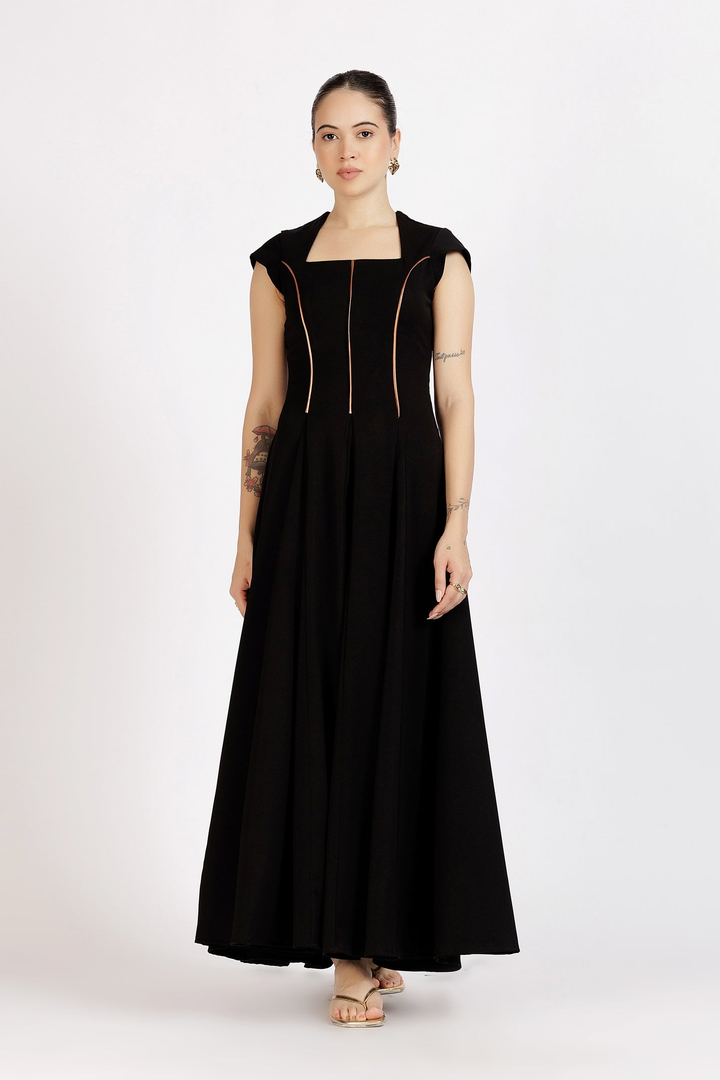Shimmer Line Dress