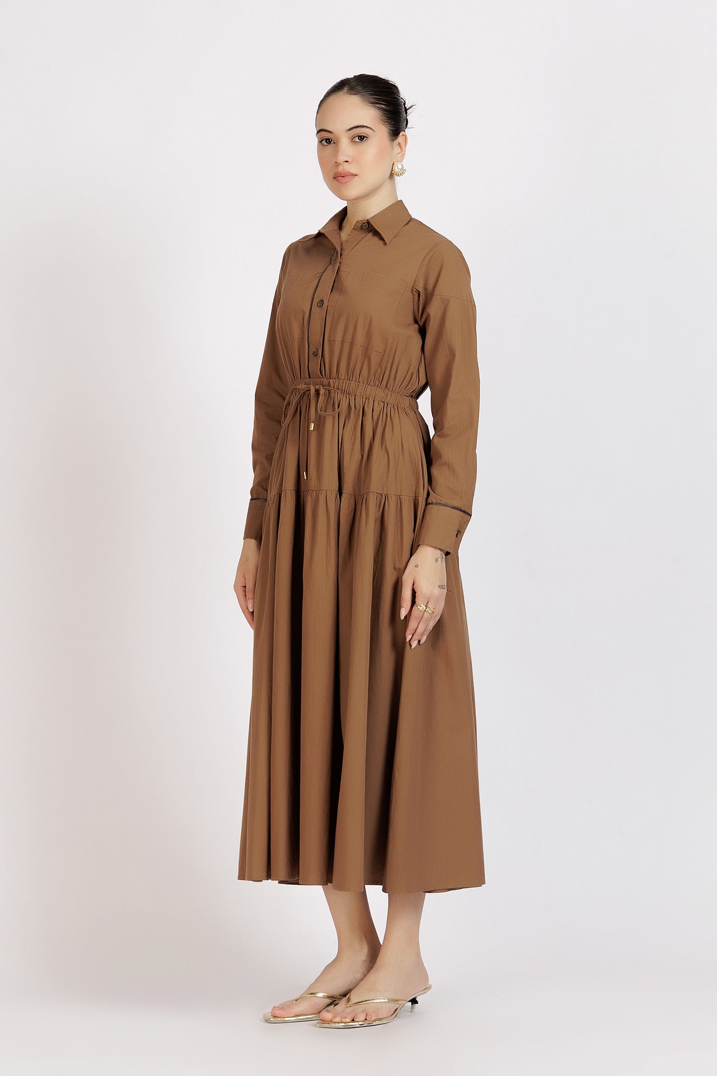 Everyday Dress Brown