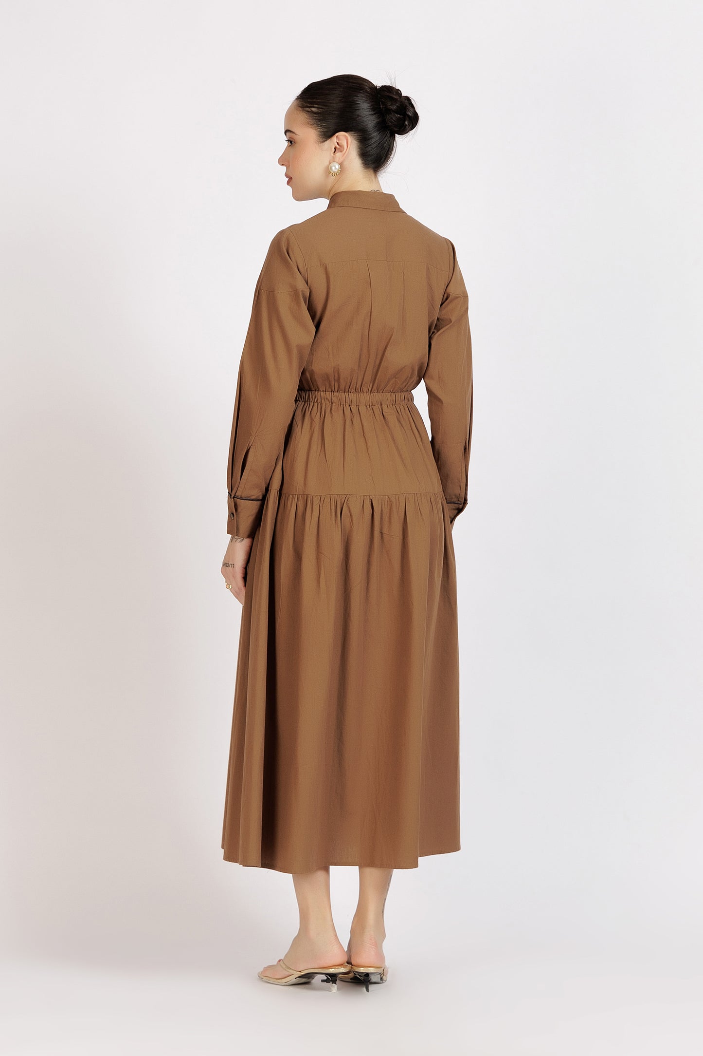 Everyday Dress Brown