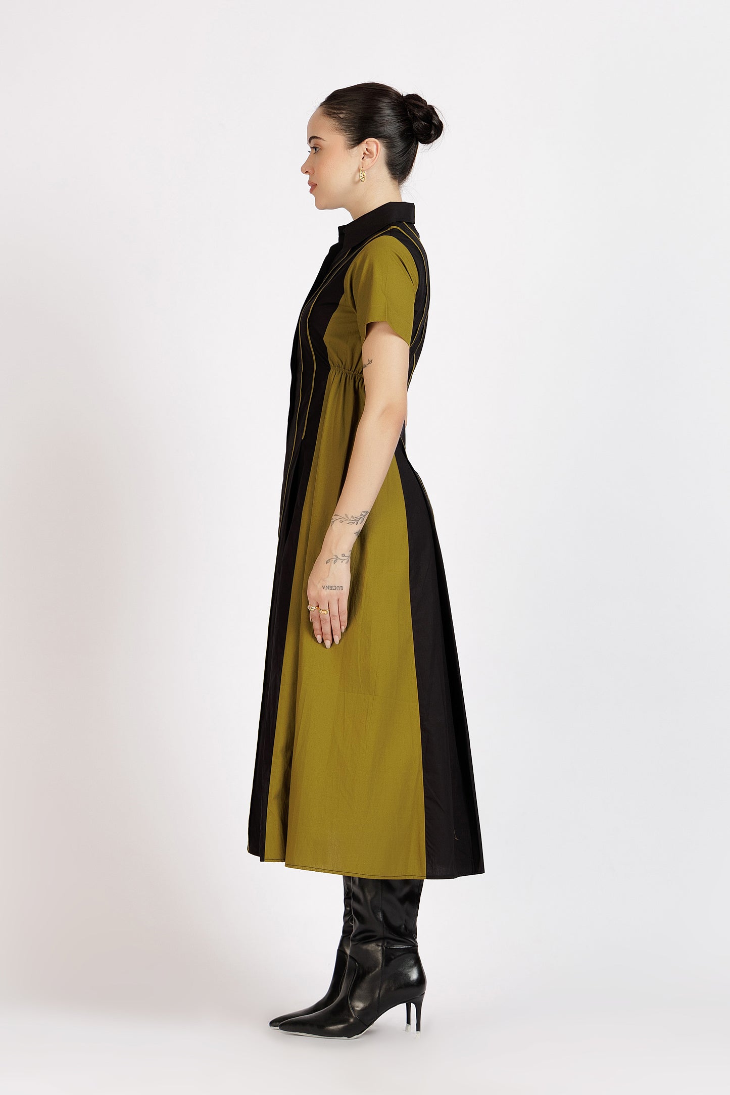 Line Play Shirt Dress