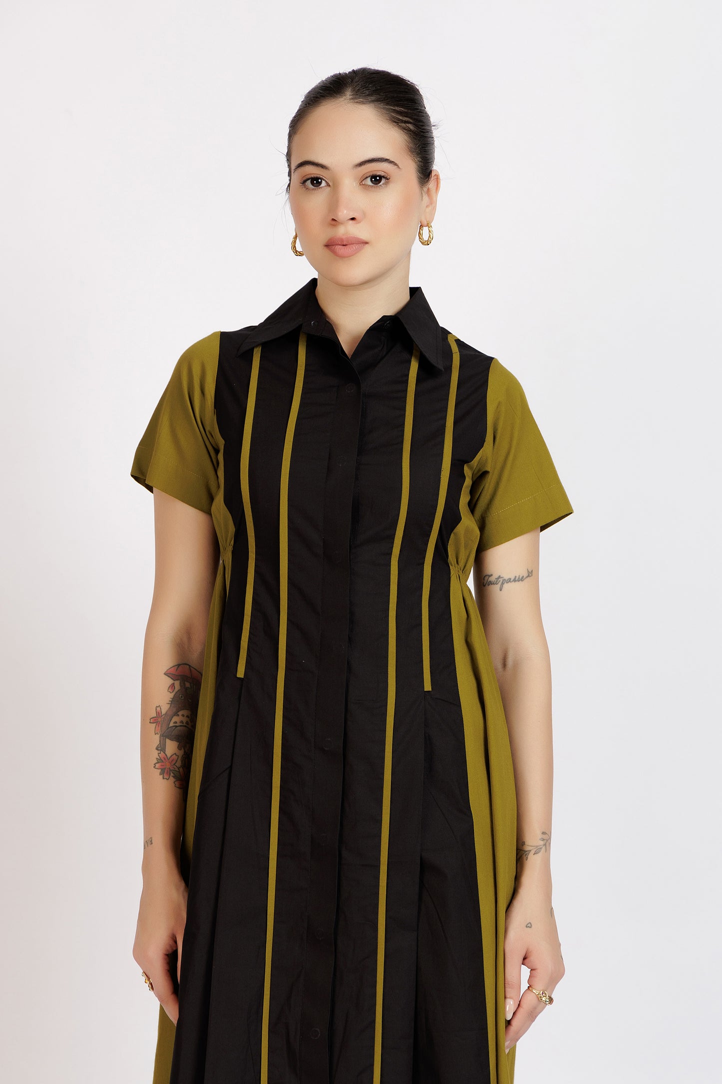Line Play Shirt Dress