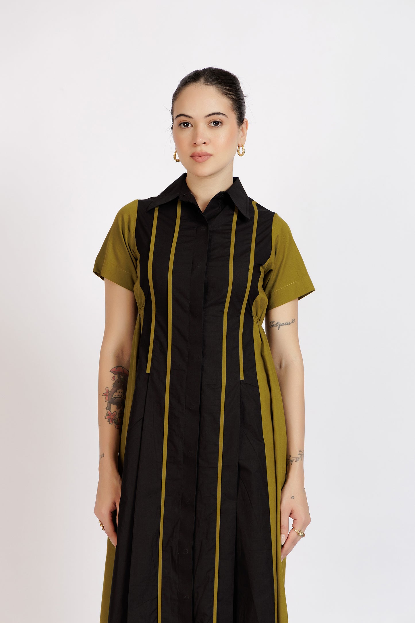 Line Play Shirt Dress