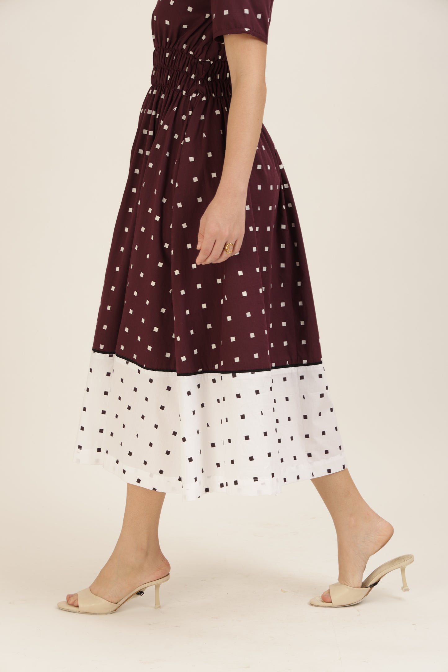 Pixel Midi Dress