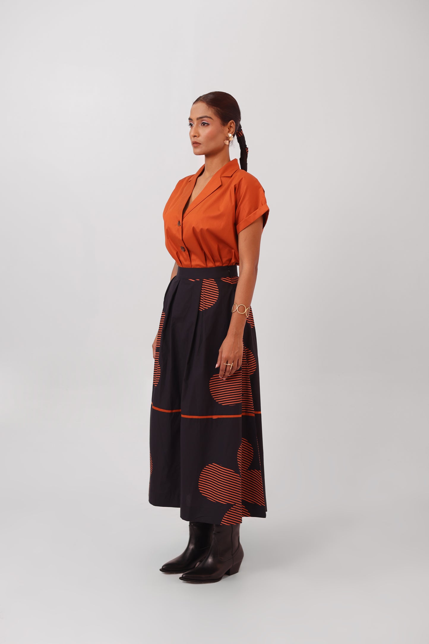 Pleated Skirt Black