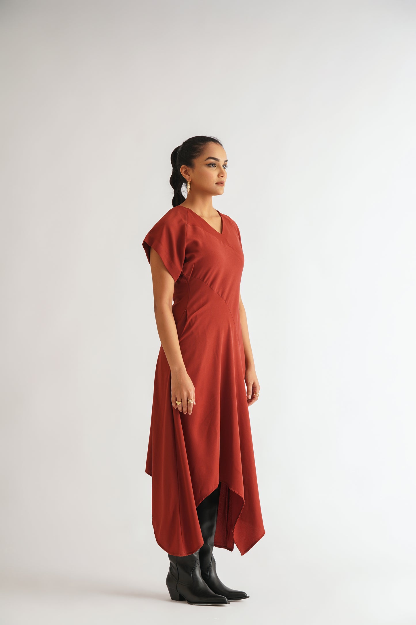 Hourglass Dress Red