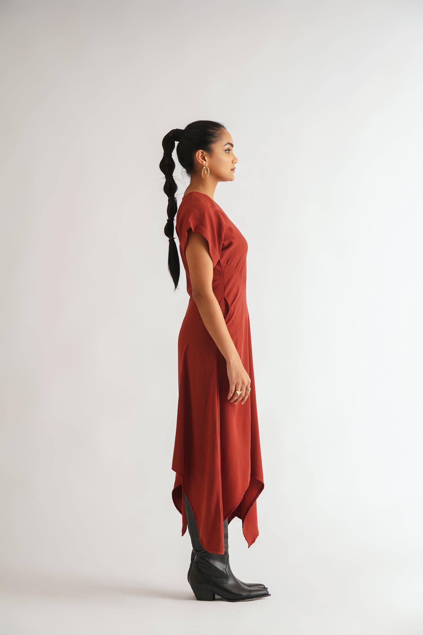 Hourglass Dress Red
