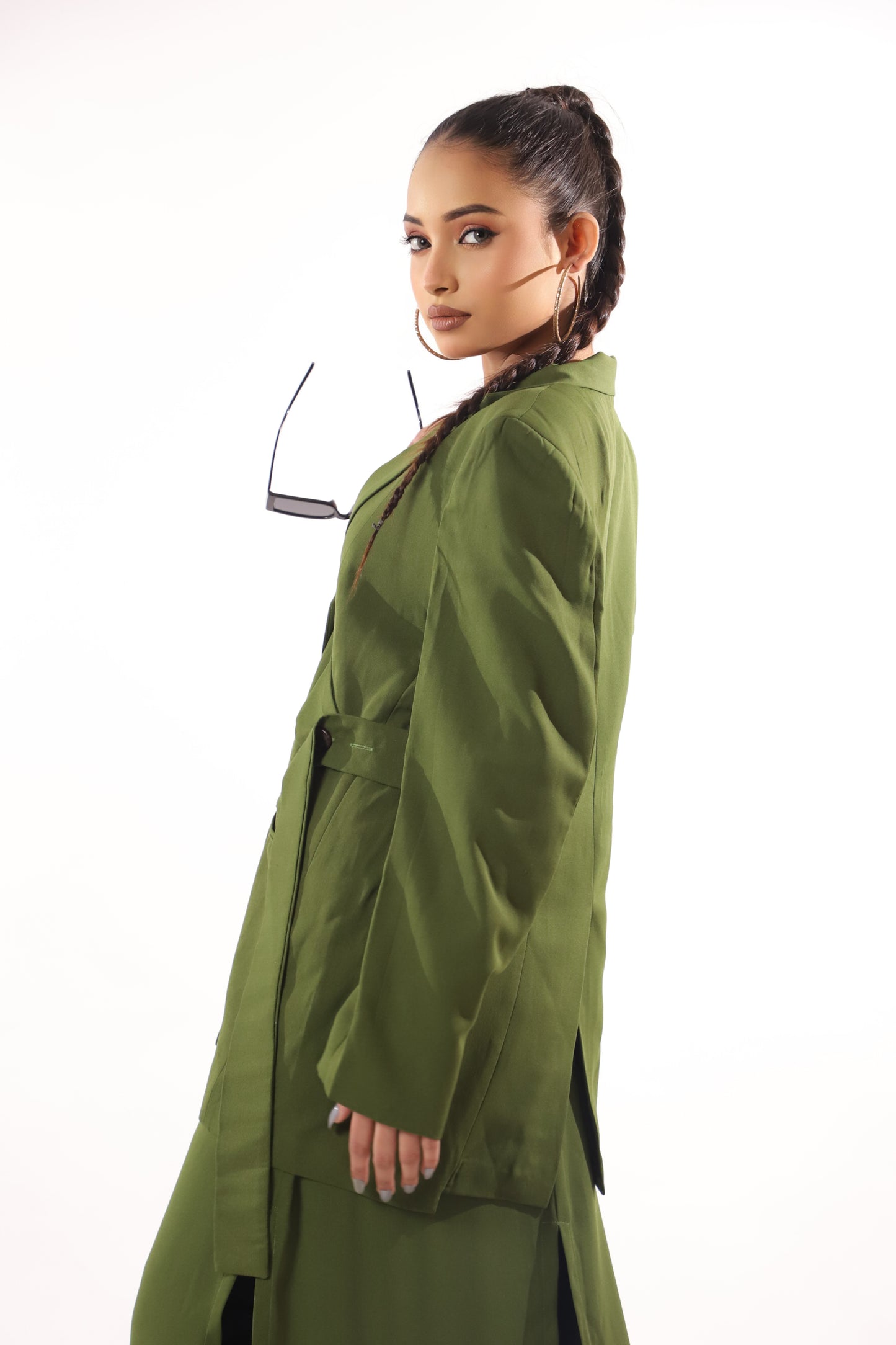 Belted Blazer