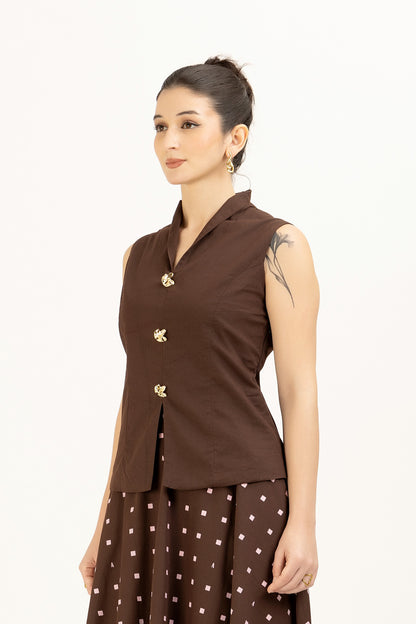 Tailored Vest Top