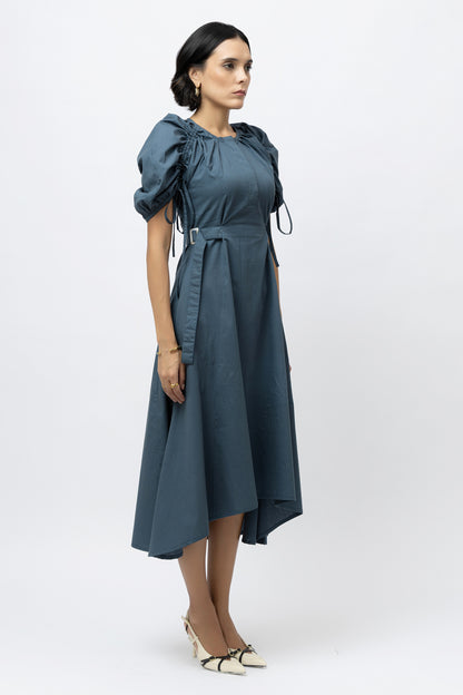 Go-to Statement Dress Teal