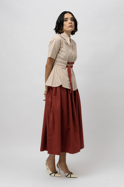 Stripe Twin Belt Set