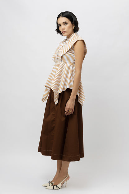 Stripe Holiday Hem Set