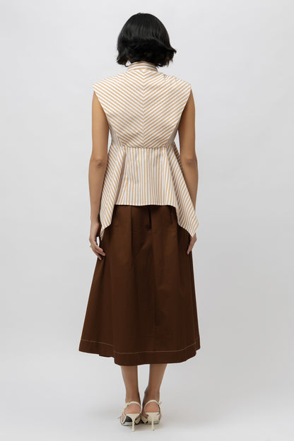 Holiday Hem Shirt Stripe