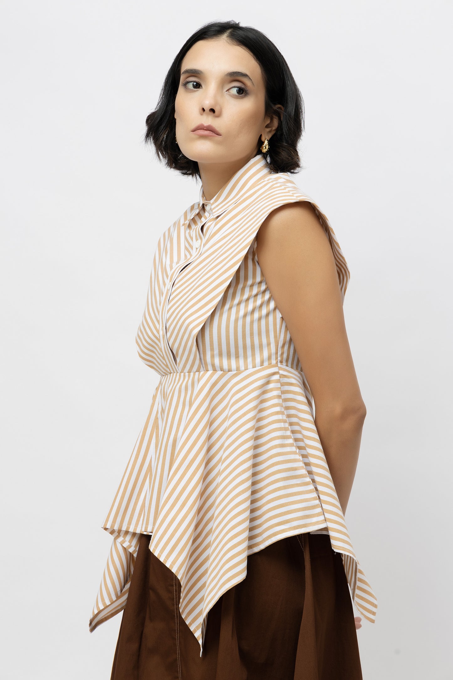 Holiday Hem Shirt Stripe