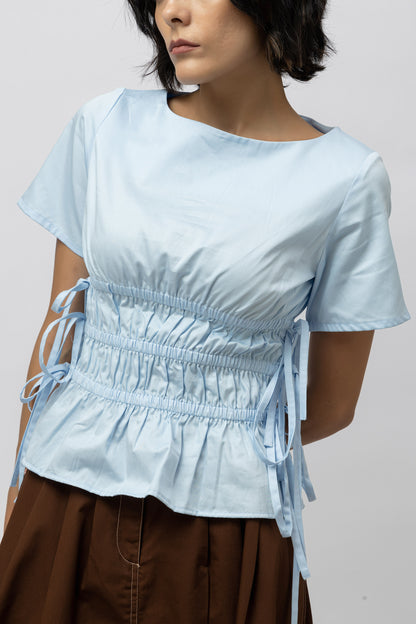 Brunch Blue Skirt Set