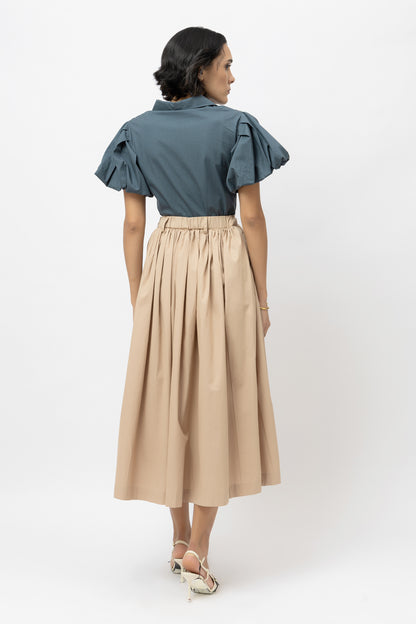 Teal Cloud Sleeve Set