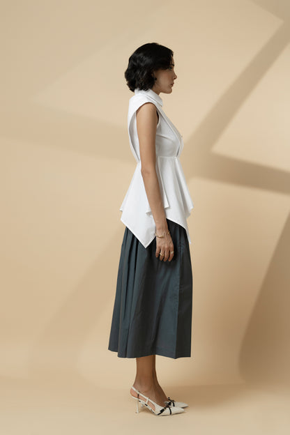 White Holiday Hem Set