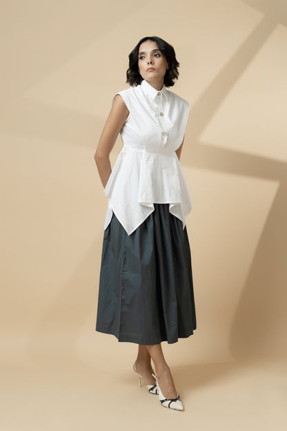 White Holiday Hem Set