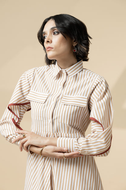 Signature Stripe Dress