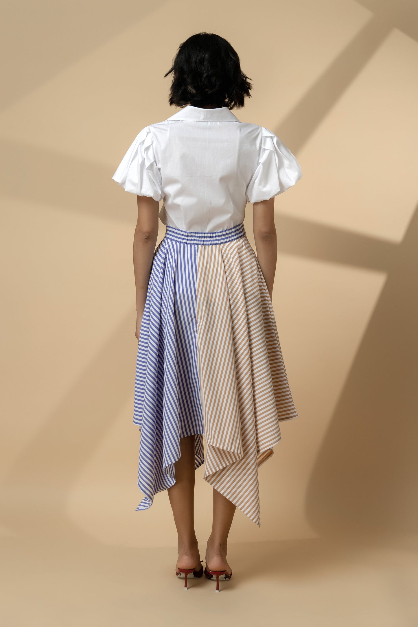 Cloud Sleeve Shirt White