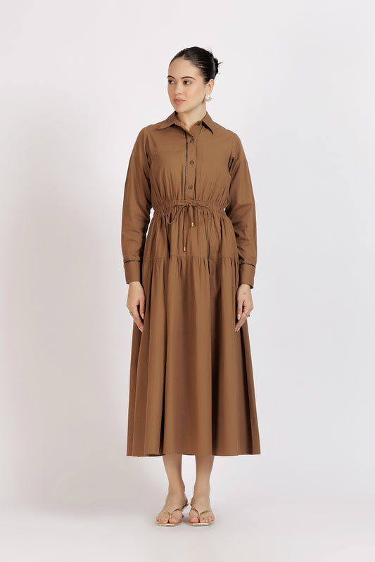 Everyday Dress Brown