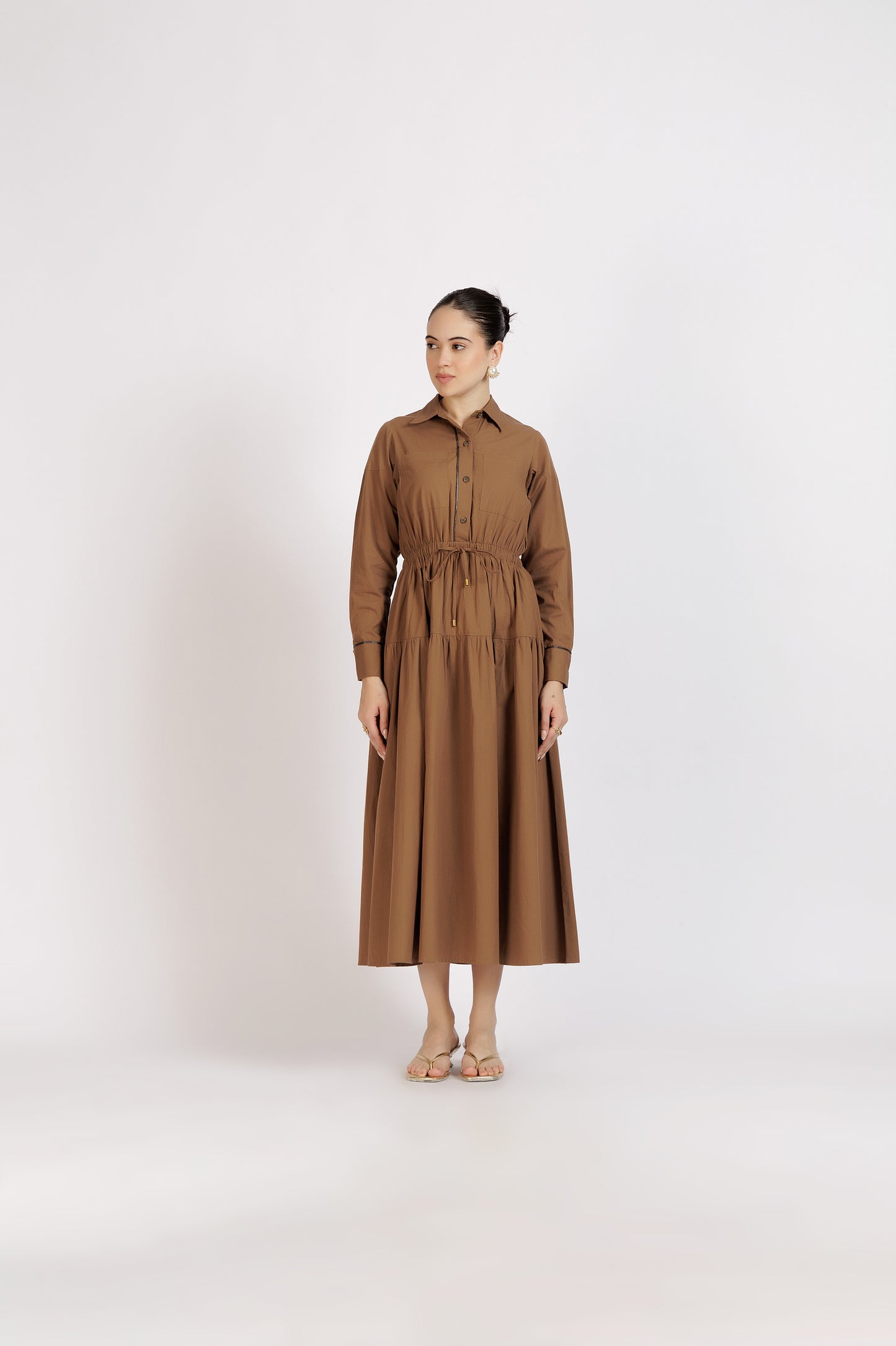 Everyday Dress Brown