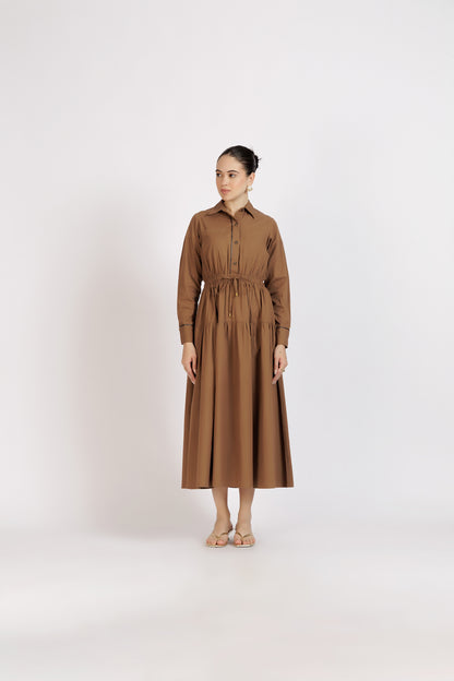 Everyday Dress Brown