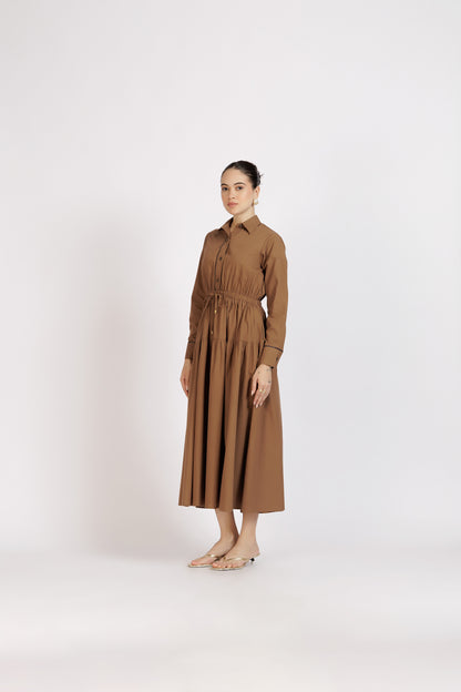 Everyday Dress Brown