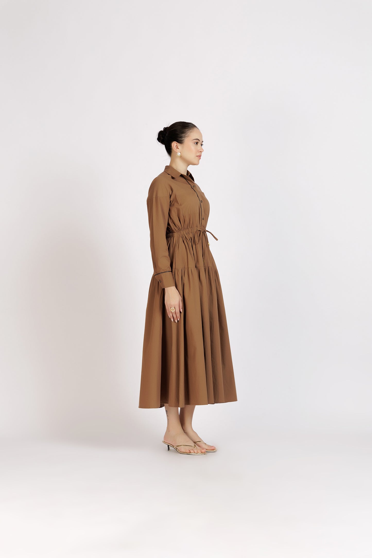 Everyday Dress Brown