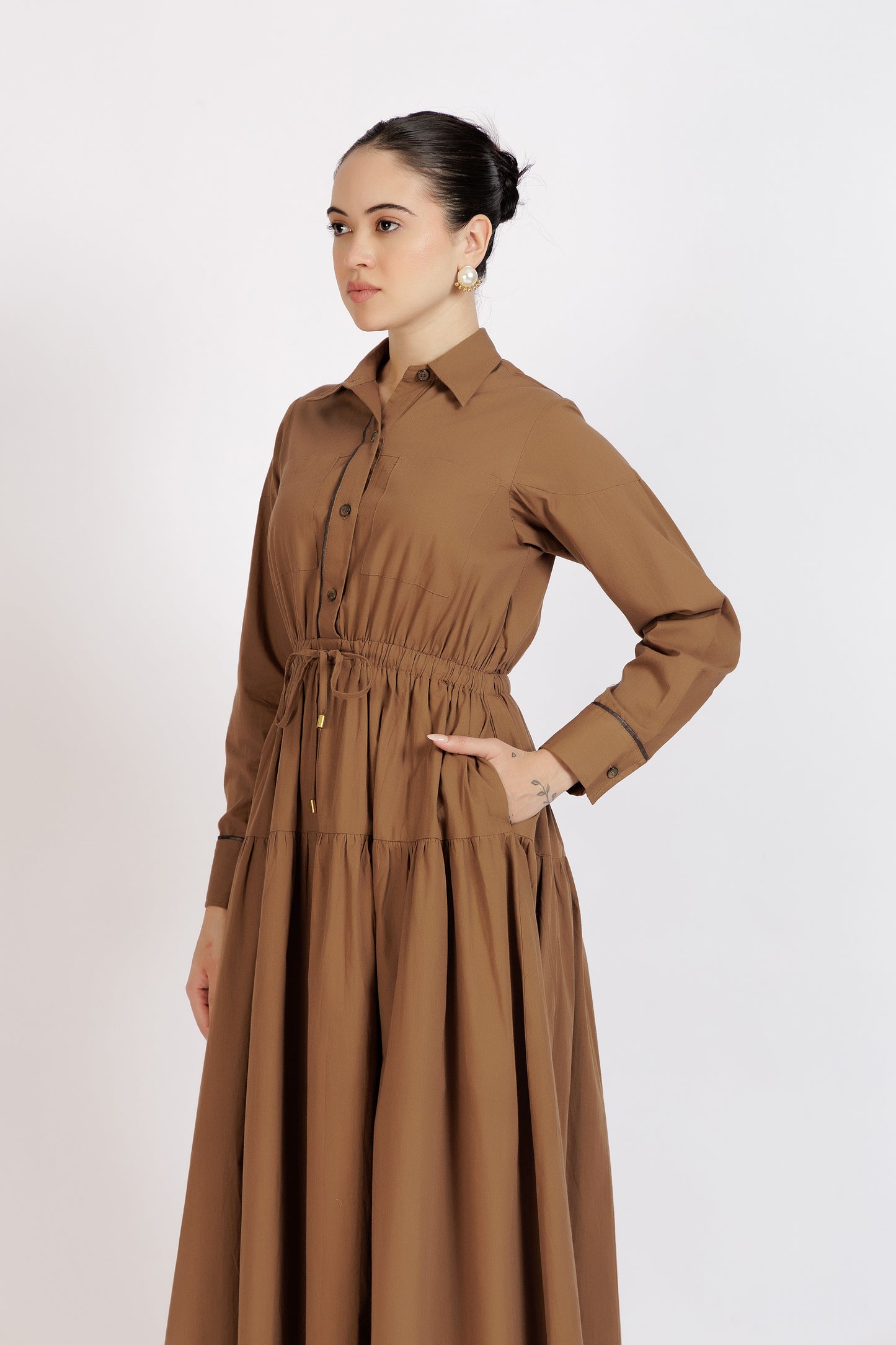 Everyday Dress Brown