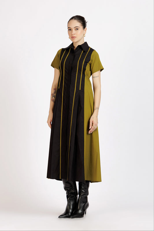 Line Play Shirt Dress