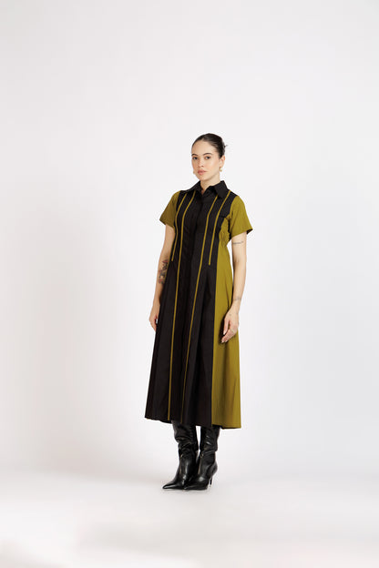 Line Play Shirt Dress