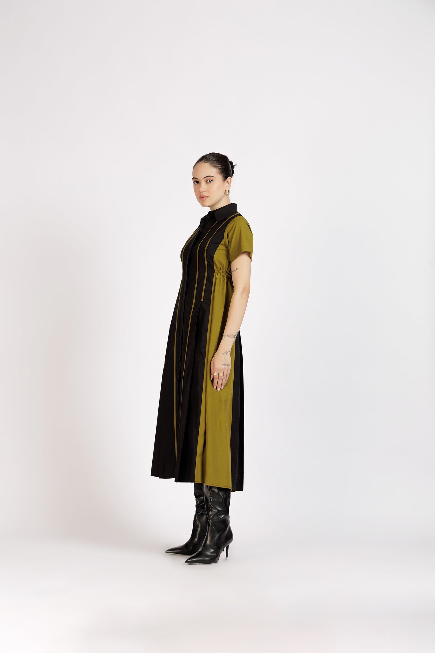 Line Play Shirt Dress