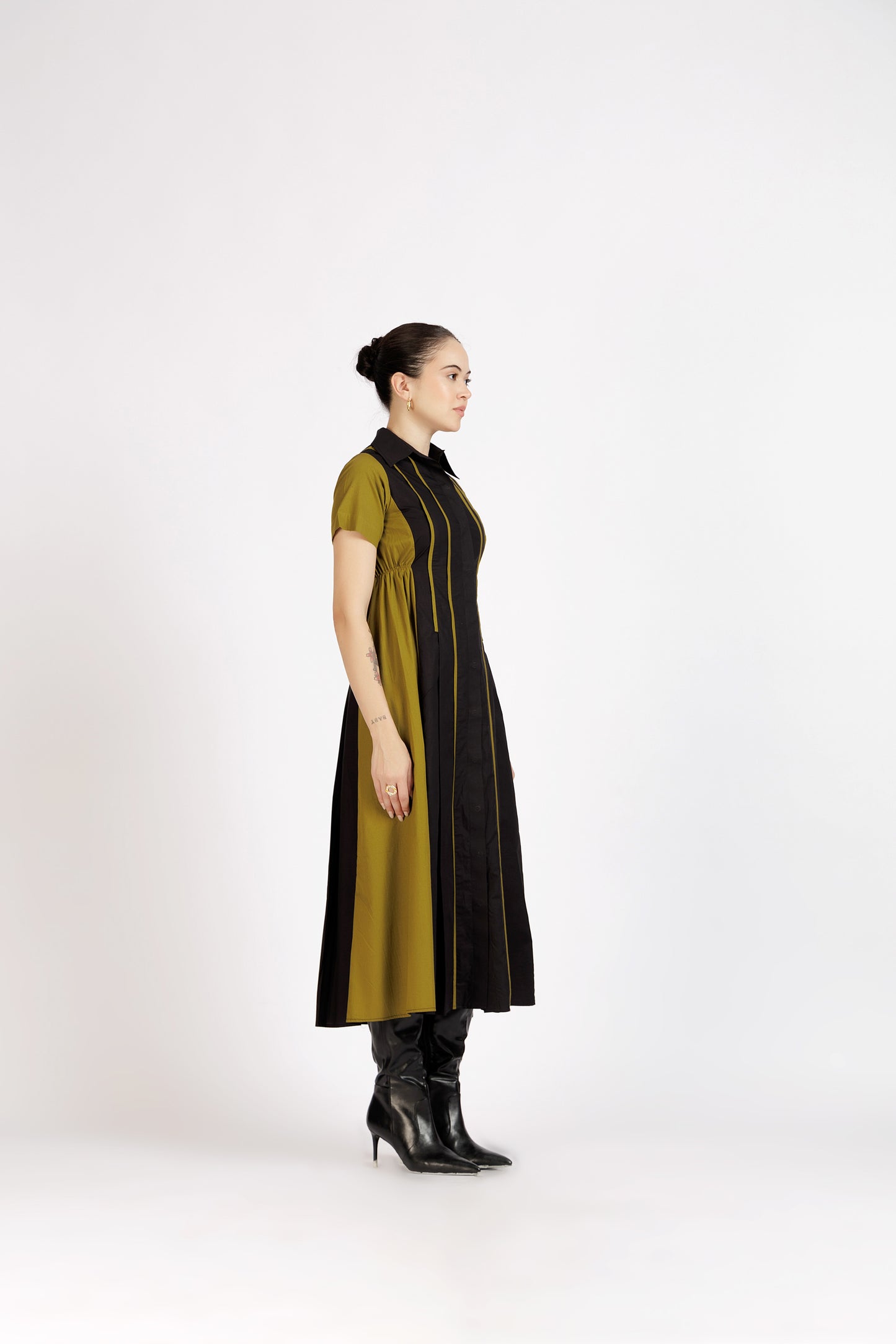 Line Play Shirt Dress