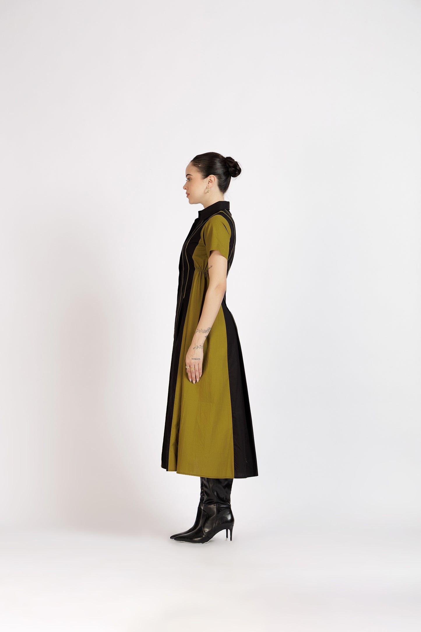 Line Play Shirt Dress