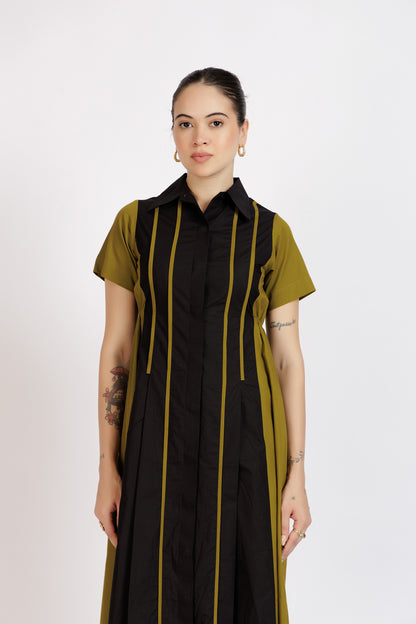 Line Play Shirt Dress