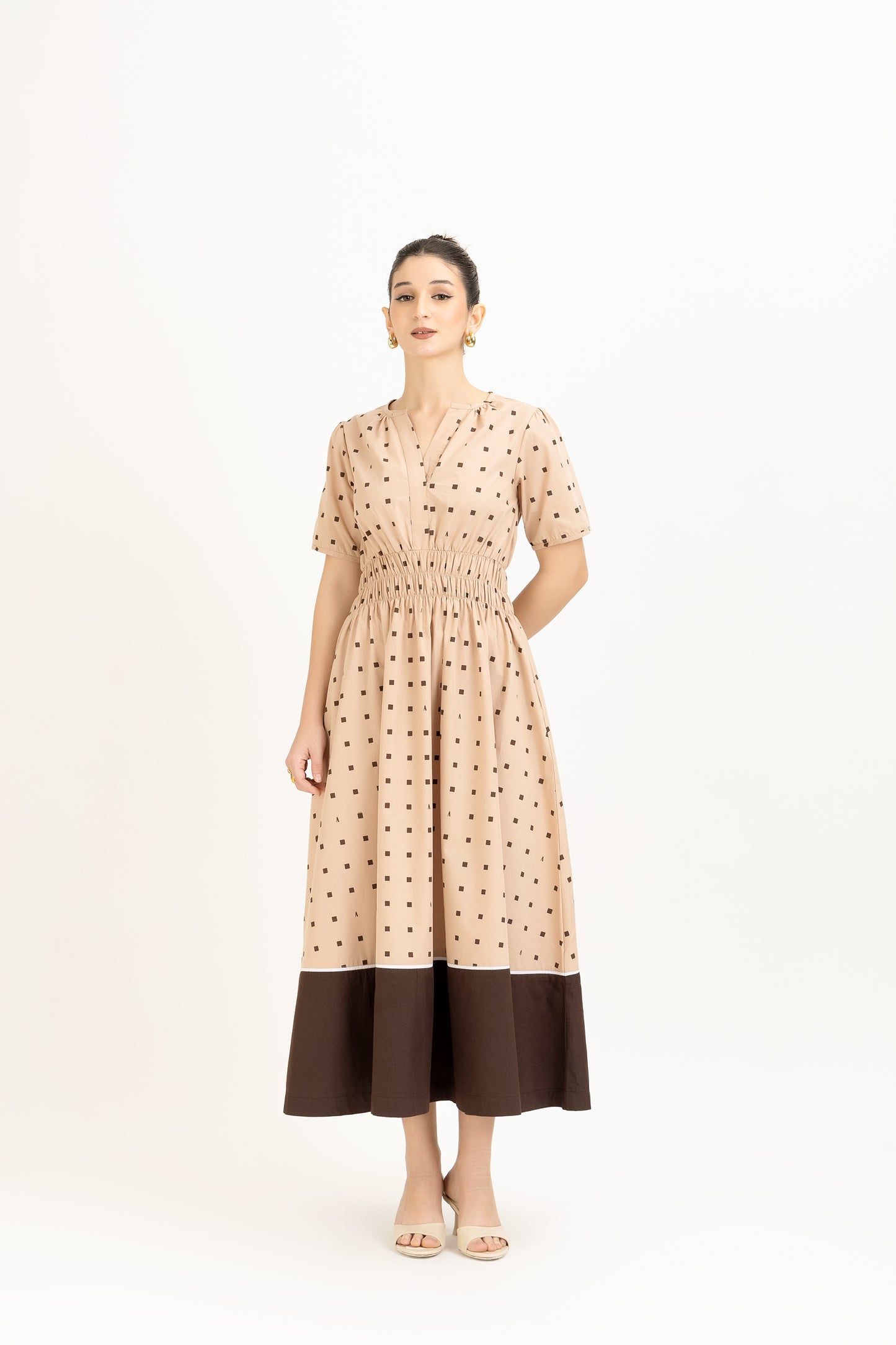 Pixel Midi Dress