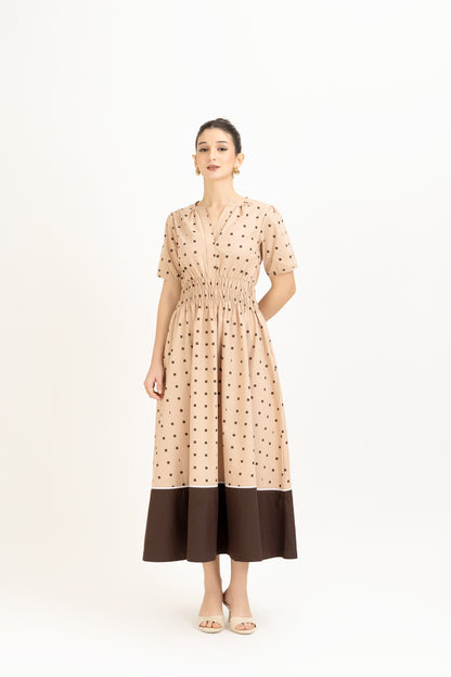 Pixel Midi Dress