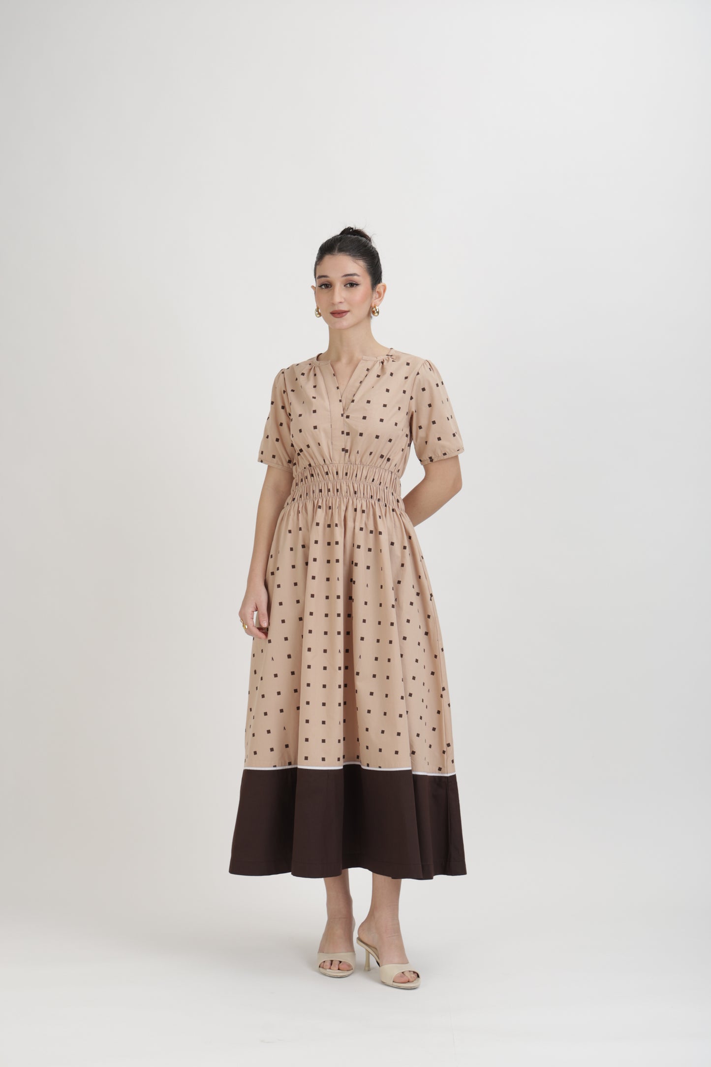 Pixel Midi Dress