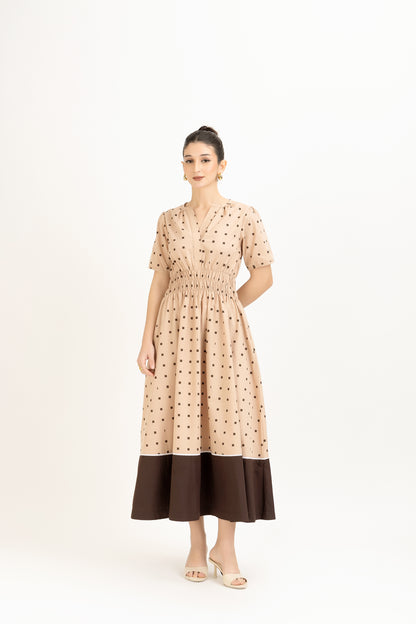 Pixel Midi Dress