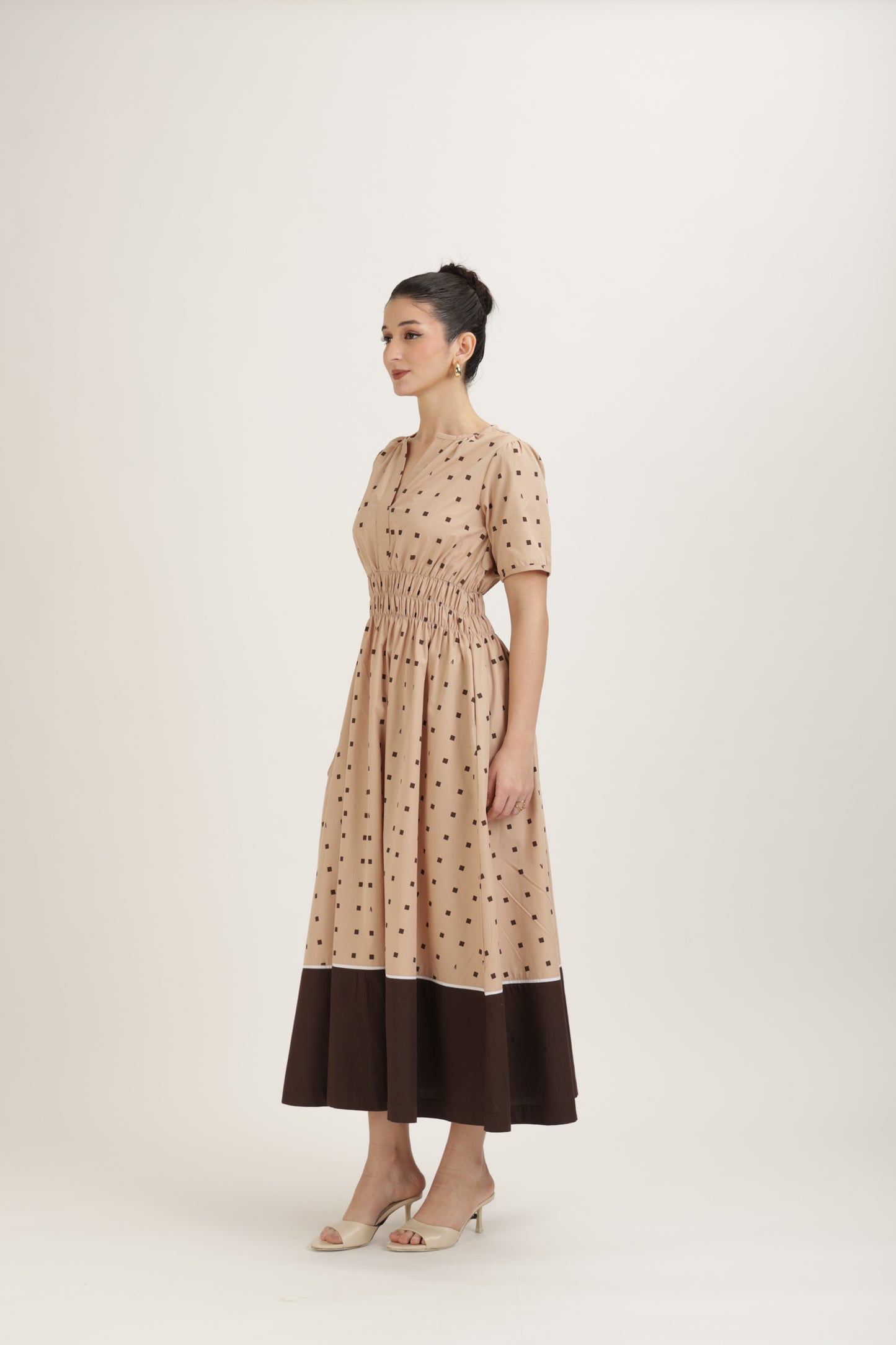 Pixel Midi Dress