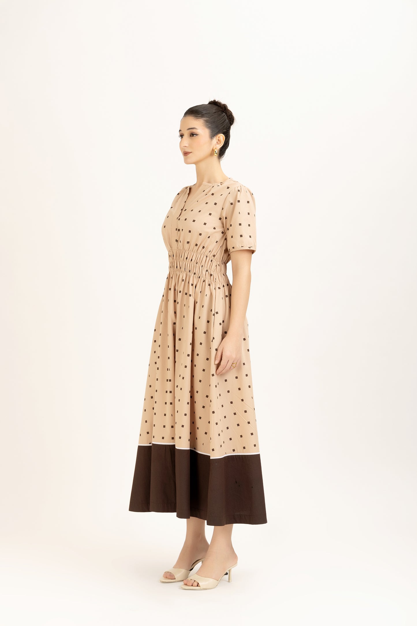 Pixel Midi Dress