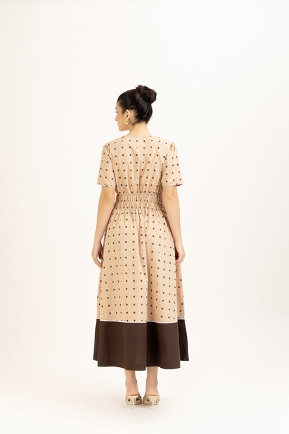 Pixel Midi Dress