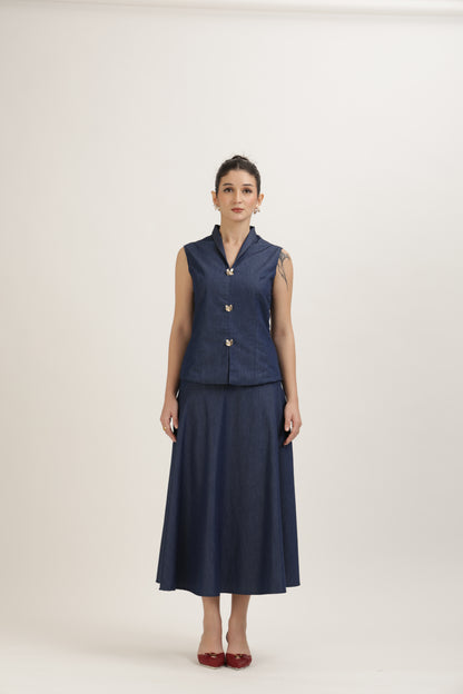 Tailored Vest Top