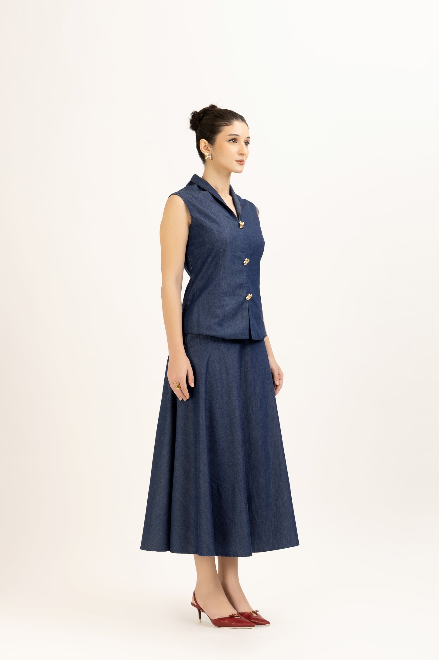 Tailored Vest Top