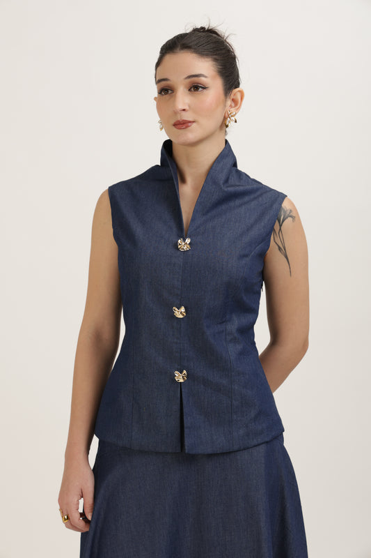 Tailored Vest Top
