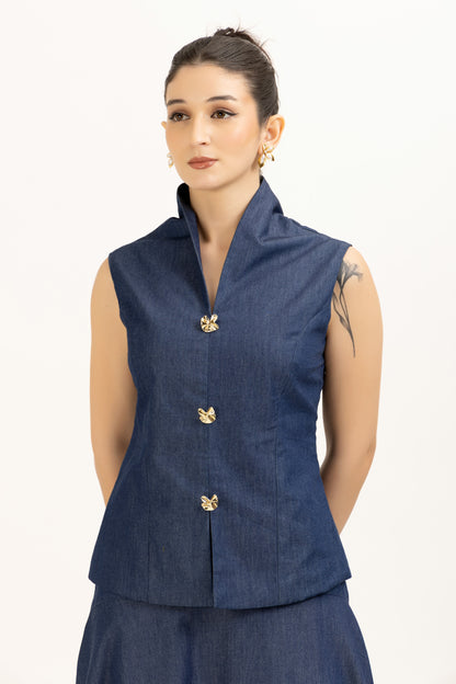 Tailored Vest Top